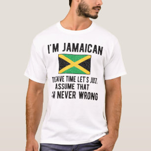 Camiseta Patrimônio jamaicano Jamaica Roota Bandeira jamai
