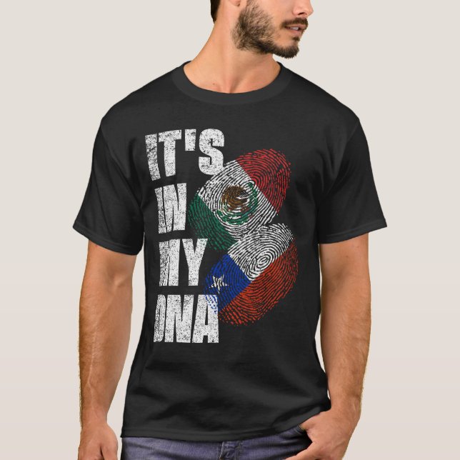 Camiseta Patrimônio Misturador De Sinalizador De DNA Chilen (Frente)