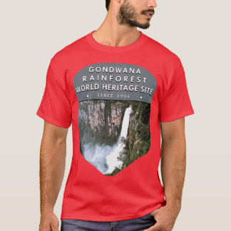 Camiseta Patrimônio mundial da Floresta Tropical de Gondwan