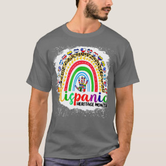 Camiseta Patrimônio Nacional Hispânico das Mulheres Mês Arc
