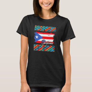 Camiseta Patrimônio Nacional Hispânico Mês Boricua Puerto R