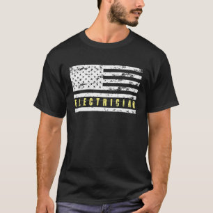 Camiseta Patrimônio Orgânico da Bandeira Americana Afetada