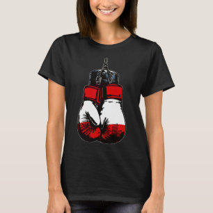 Camiseta Patrimônio Orgulhoso Áustria Bandeiras Boxando Luv
