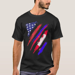 Camiseta Patrimônio Patrimônio Patriótico dos EUA