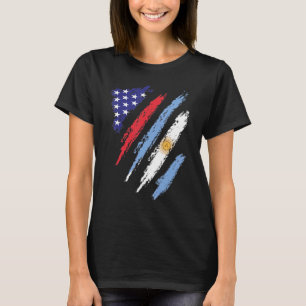 Camiseta Patrimônio Patriótico Americano de Bandeira Cresce