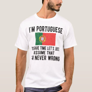 Camiseta Patrimônio Português Raízes Portugal Bandeira Port