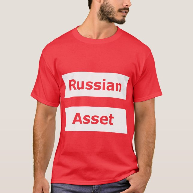 Camiseta Patrimônio russo (masculino) (Frente)