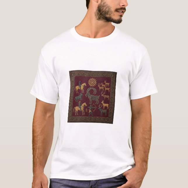 Camiseta Patrimônio Rústico da Ásia Central (Frente)