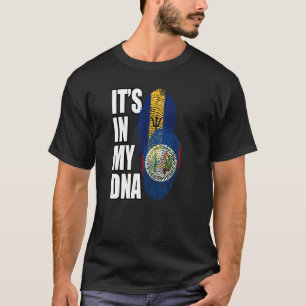 Camiseta Patrimônio Sinalizador De DNA Misturado Beliziano