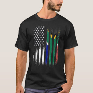 Camiseta Patrimônio Sul-Africano Americano Mês África Patri