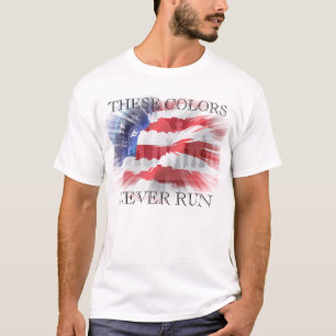 Camiseta Pátrio Essas Cores Nunca Fogem