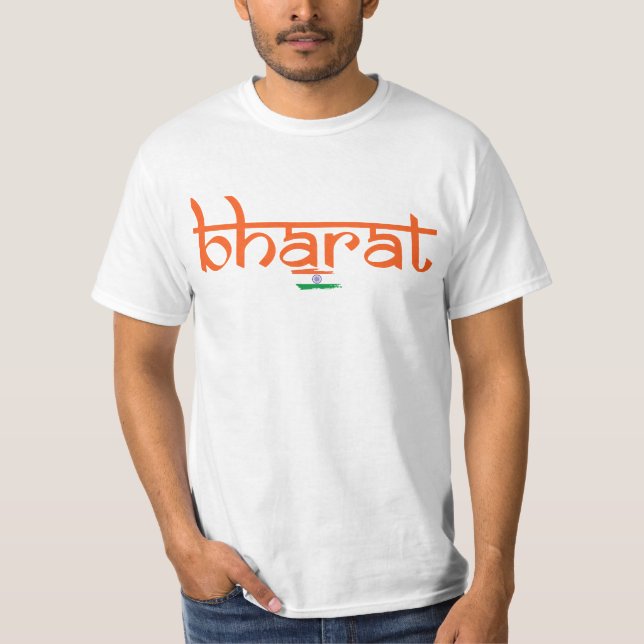 Camiseta Patriot Bharat Indiana, Camisa de Bandeir (Frente)