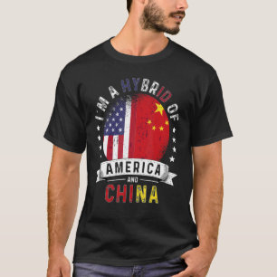 Camiseta Patriot Chinês dos EUA Bandeira Chinês Americano