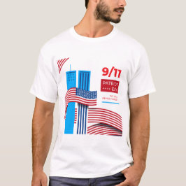 Camiseta Patriot Day 9.11.2001 N'oubliez jamais le 11 septe