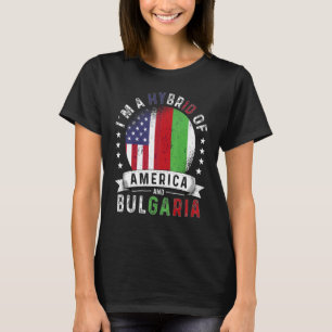 Camiseta Patriot dos EUA Bulgária Bandeira Americana Búlgar