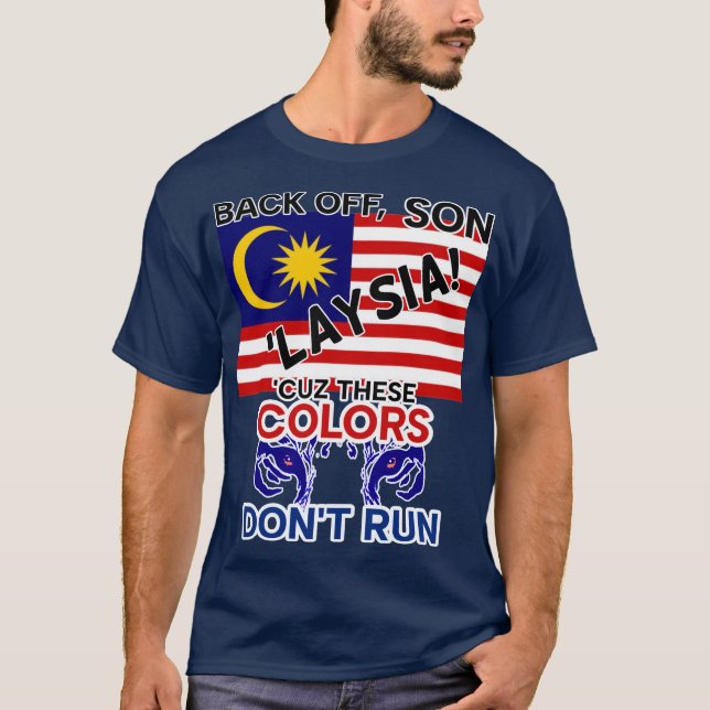 CAMISETA PATRIOT FLAG VERMELHO BRANCO E AZUL (Frente)