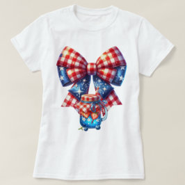 Camiseta Patriot Gingham Art