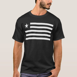 CAMISETA PATRIOT NEGATIVO E BRANCO