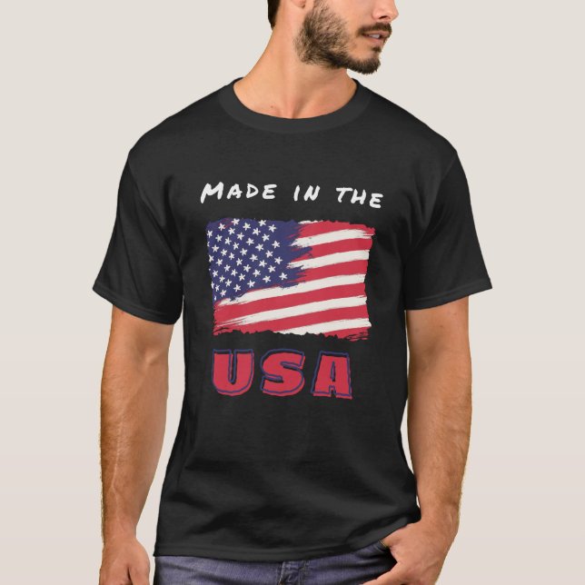 Camiseta Patriot USA mens (Frente)