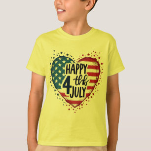 Camiseta Patriot Vibes: Estrelas, Stripes e Estilo