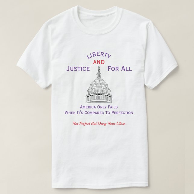 Camiseta Patriota Americana (3c) (Frente do Design)