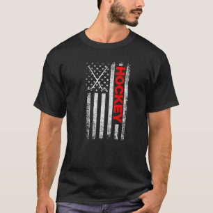 Camiseta Patriota Americana Puck Goalie Jogadores De Gelo R