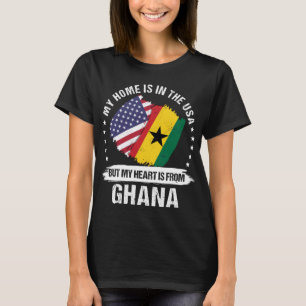 Camiseta Patriota Americano Gana Bandeira Raízes Ganianas