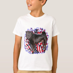 Camiseta Patriota Chinês Shar-Pei