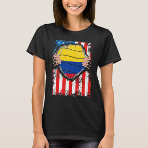Camiseta Patriota Colombiano Americano Cultivo Colombiano B