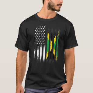 Camiseta Patriota do Patrimônio Hispânico Americano jamaica