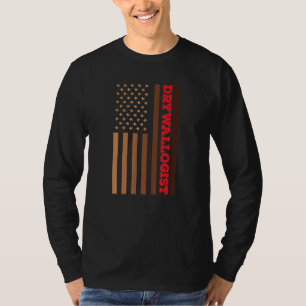 Camiseta Patriota Drywallogista Para Dywaller E Drywallogis