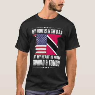 Camiseta Patriota Tríade Americano Cresceu Orgulhoso Ouvido