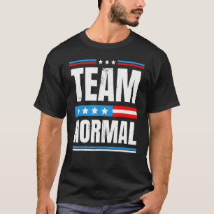Camiseta Patriotas da Bandeira dos EUA da Equipe Normal