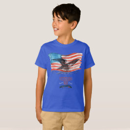 Camiseta patriotas lembraram azul