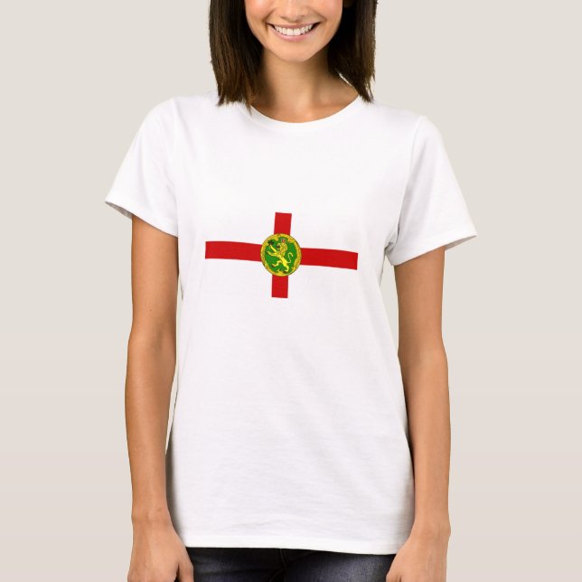 Camiseta Patriotic Alderney Flag (Frente)