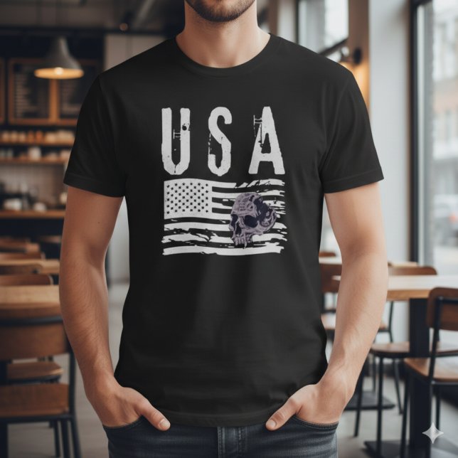 Camiseta Patriotic American Gothic Tee (Criador carregado)