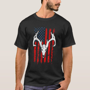 Camiseta Patriotic Bowhunting Arco Hunter Deer Hunting Amer