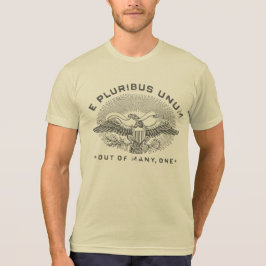 Camiseta Patriotic E Pluribus Unum Eagle