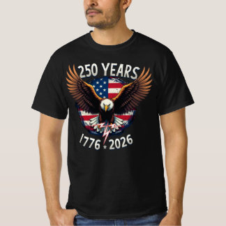 Camiseta Patriotic Eagle 250th Anniversary 1776-2026