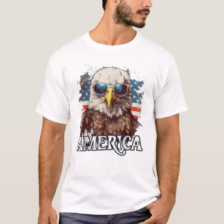Camiseta Patriotic Eagle 4th