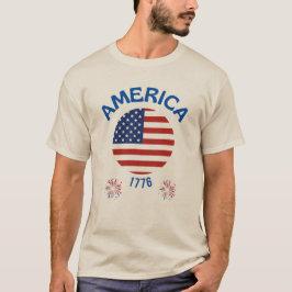 CAMISETA PATRIOTIC INDEPENDENCE DAY 4TH JULY 1776
