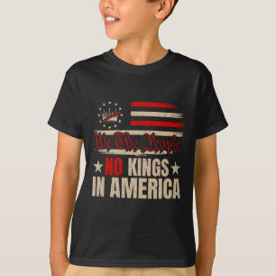 Camiseta Patriotic June 14 No Kings In America 1776 Design