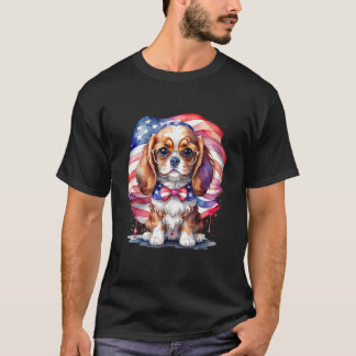 Camiseta Patriotic Puppy 4th of July USA Independence Day 3