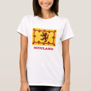 Camiseta Patriotic Scottish Flag & Rampant Lion, Escócia