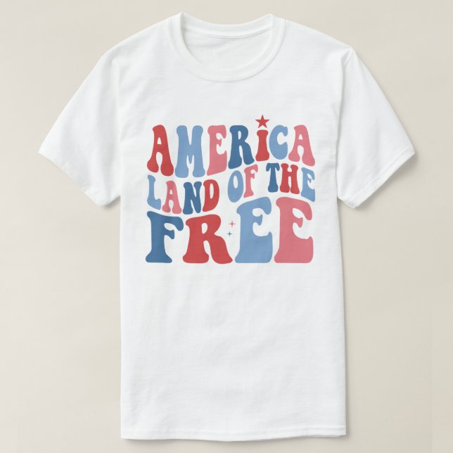 Camiseta patriotic shirt,Independence Day,4th of july shirt (Frente do Design)