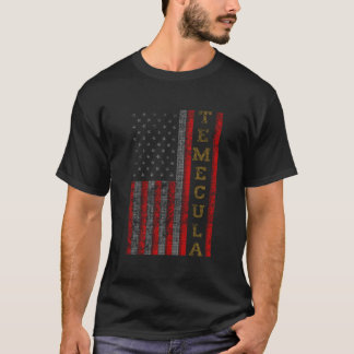 Camiseta Patriotic Temecula Usa Us Flag