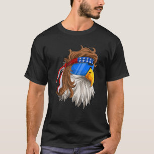 Camiseta Patriótica American Eagle Mulle Quarto De Julho UF