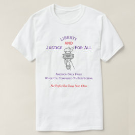 Camiseta Patriótica Americana (3f)