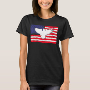 Camiseta Patriótica Americana Bandeira Americana 4 De Julho