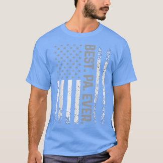 Camiseta Patriótica Americana Melhor Pa Ever Fath
